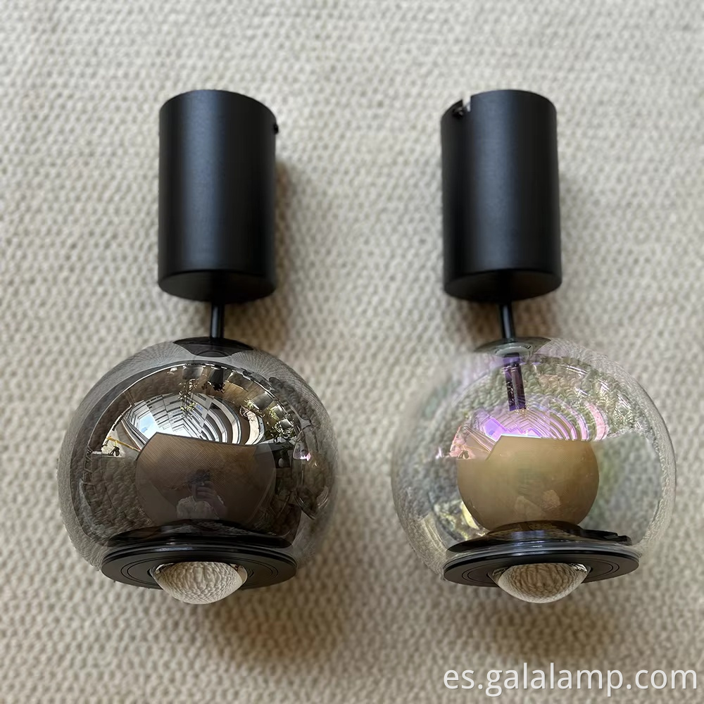 Lámpara-de-globo-LED-para-comedor LED-Globe-Chandelier-for-Dining-Room